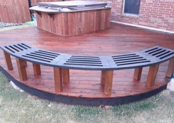 Custom Deck and Bench Newark Tx