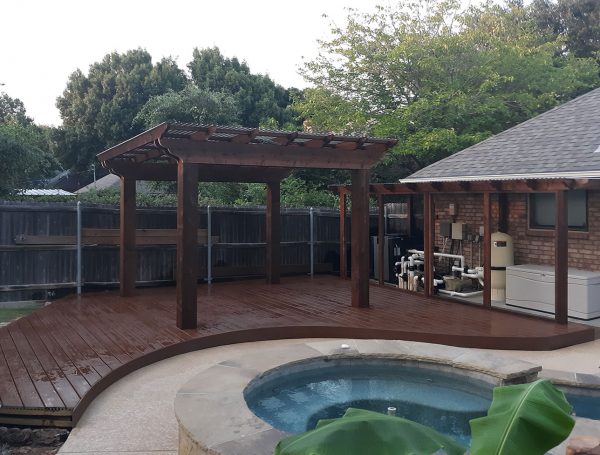 Custom Pergola and Deck – Argyle Tx
